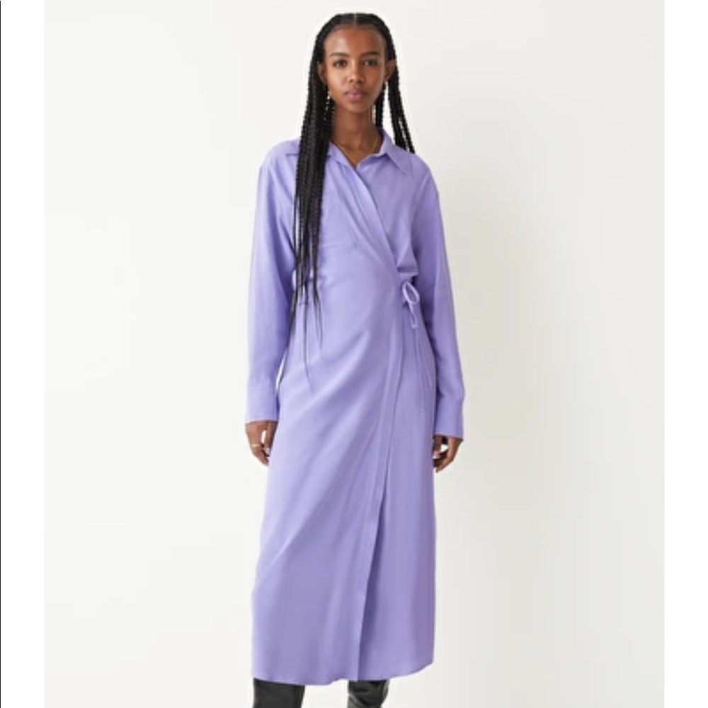 & Other Stories Asymmetric Wrap Dress *Current Season*